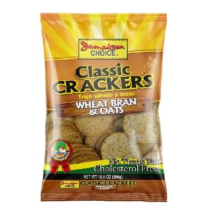 JC crackers wheat bran & oats 12 x 10.6oz