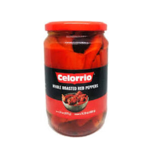Celorrio Whole Roasted Pepper 12/24oz