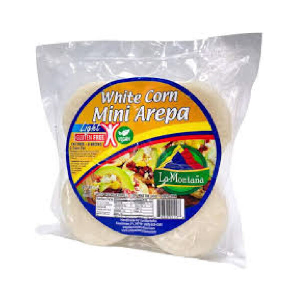 LM Mini white corn Arepas 8/14oz
