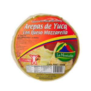 LM White Corn, Cassava & Cheese Arepas 4/12oz
