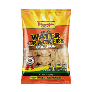 JC Cinnamon Water Crackers 12 x 10.6oz
