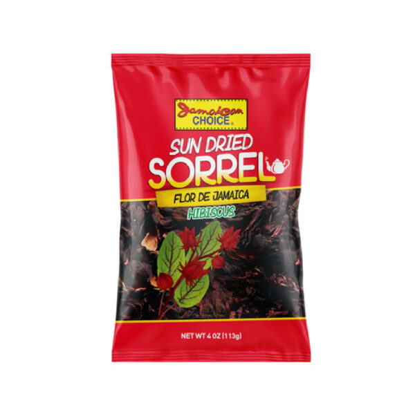 JC SORREL (DRIED) 12 x 4oz